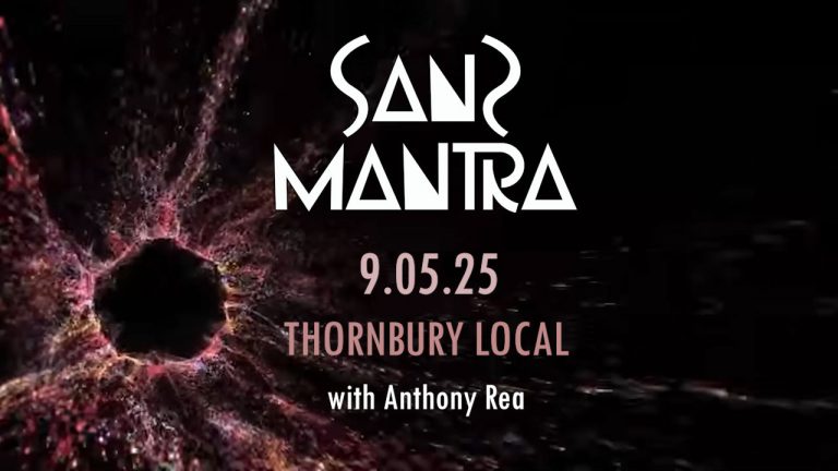 Flyer for Sanz Mantra Thornbury Local Live